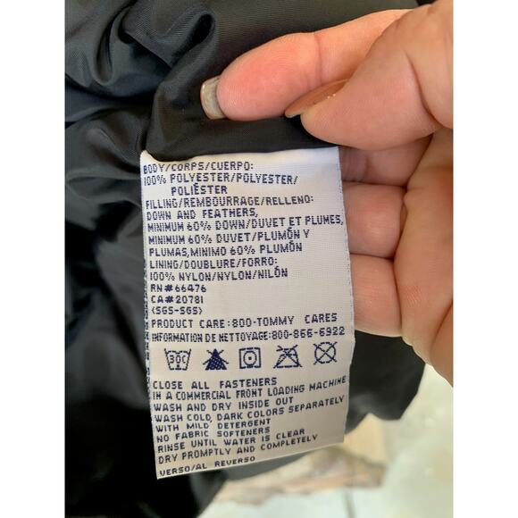 Tommy Hilfiger Vintage Down-Filled Jacket-Size Large - Picture 9 of 10